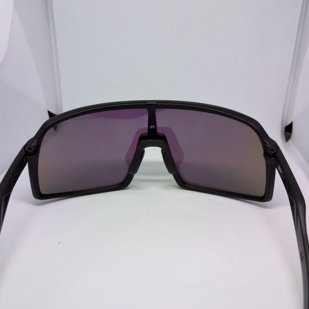ド*グ様 Oakley スートロ スポーツサングラス ブラック/ミラー