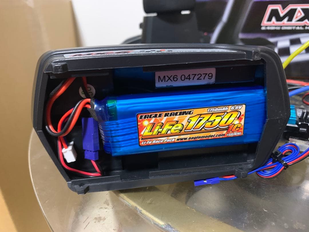 MX6 リフェバッテリー仕様　受信機　ESC サーボ　セット
