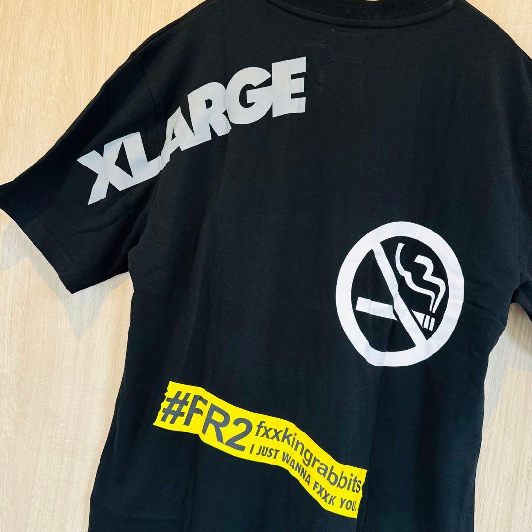 【希少】FR2×XLARGE 限定コラボ RANDOM LOGO TEE XL
