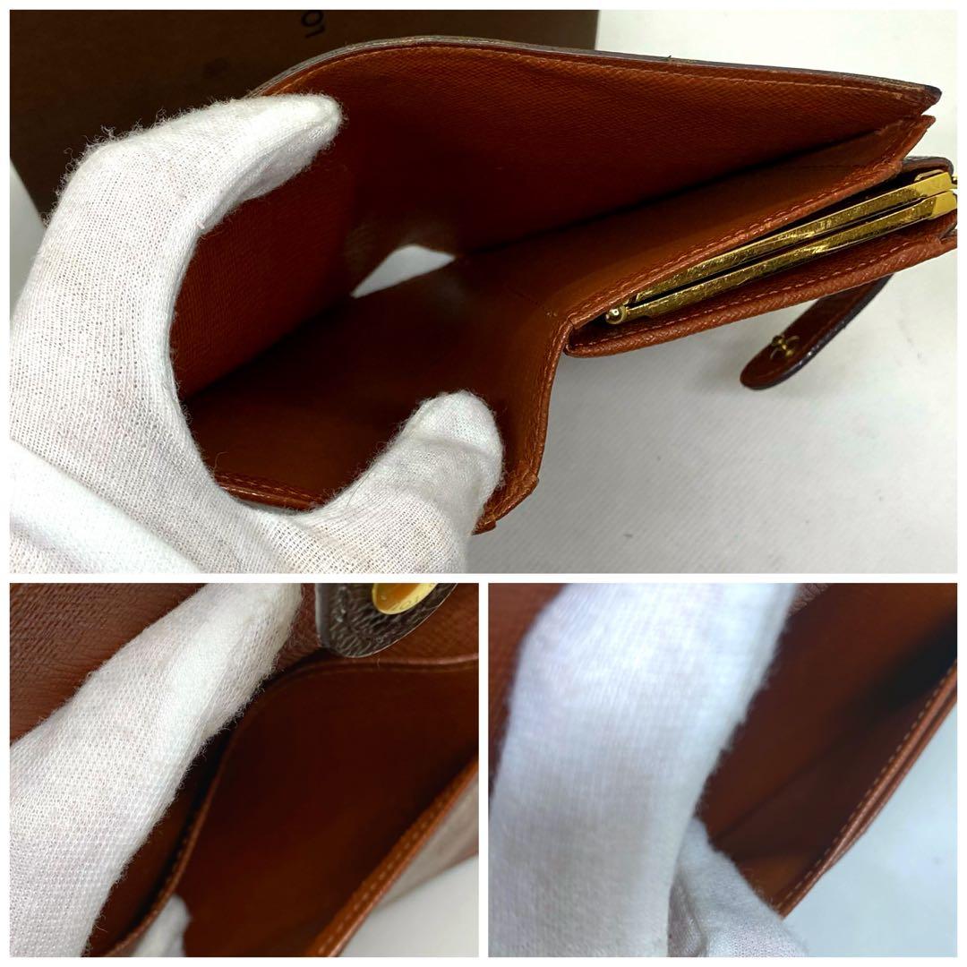 ❤️新品に近い❤️定価の半額以下‼️限界価格‼️LV❤️がま口❤️モノグラム❤️ユニセックス