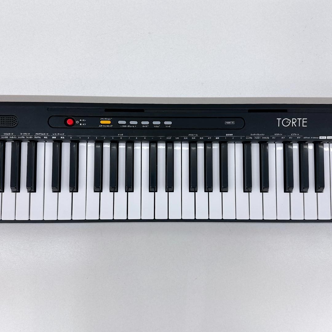 【美品】TGRTE TSDK-61 電子キーボード 61鍵盤 マイク付き