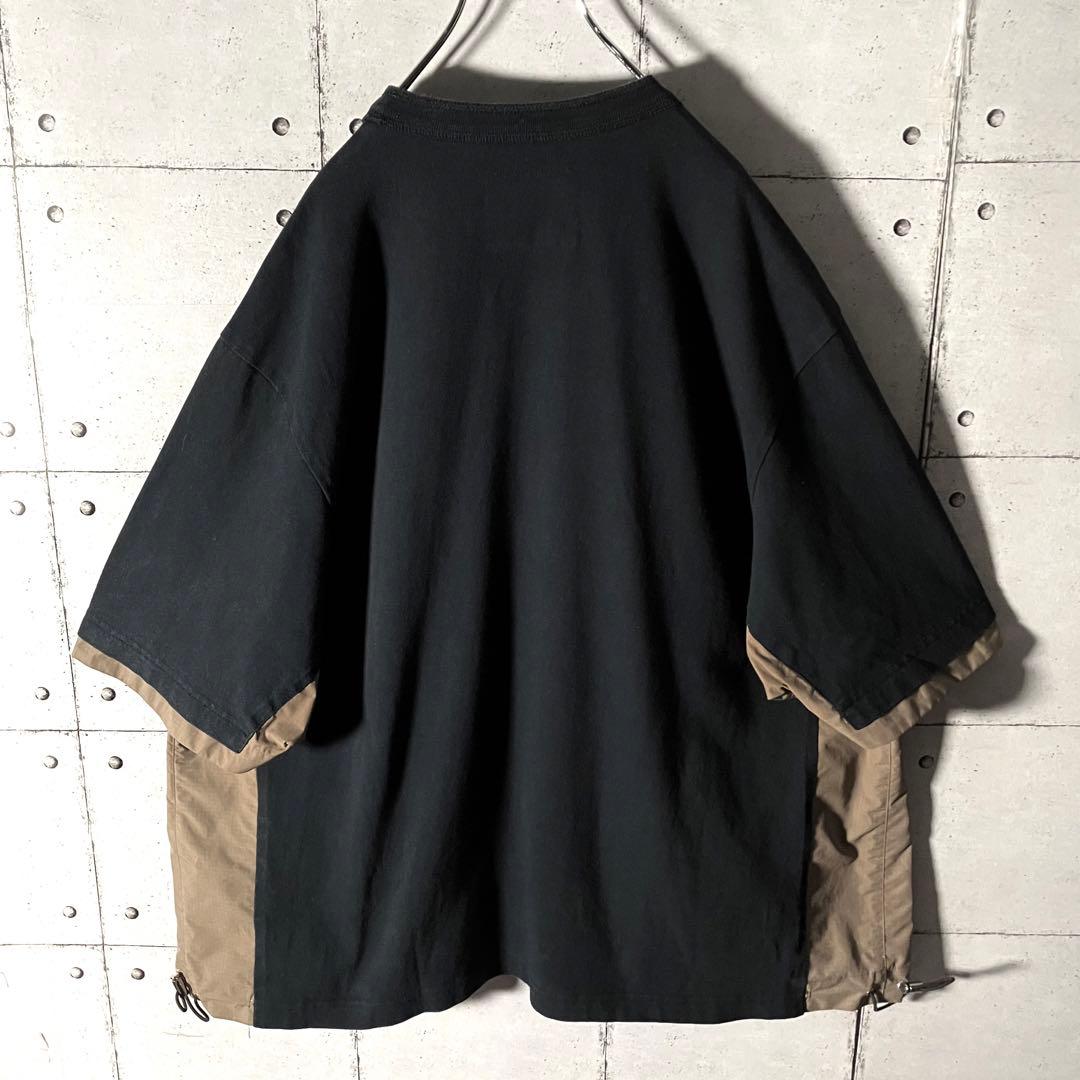 【入手困難】サカイ sacai 異素材MA-1 ドッキング Tシャツ L