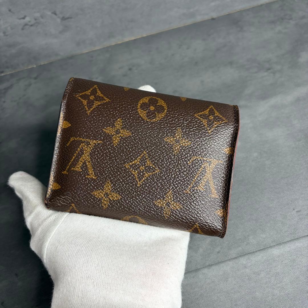 【良品】LOUIS VUITTON ポルトフォイユ ヴィクトリーヌ モノグラム