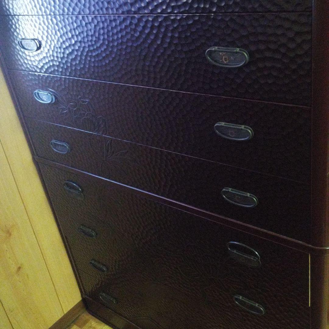高級品 鎌倉彫のタンス