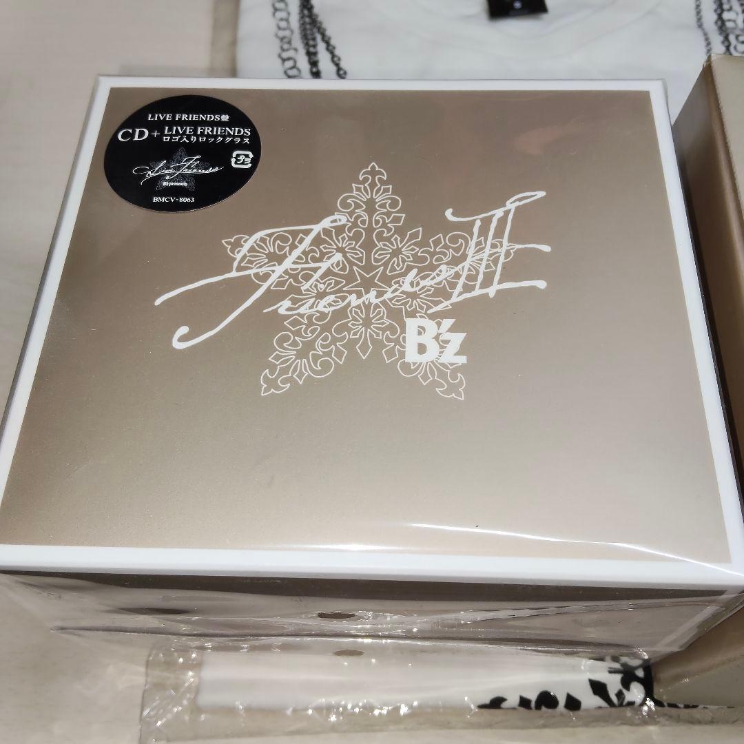 【送料込み】B'z LIVE FRIENDS III CD　グラスなど　まとめ
