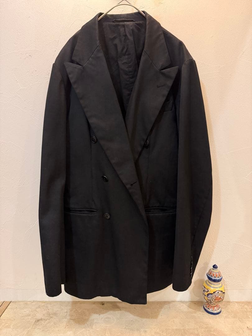 LE ダブルコットンジャケット L'ECHOPPE エルイー レショップ 黒