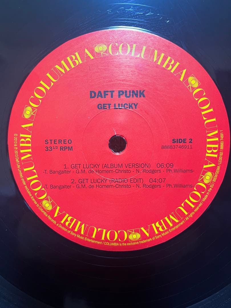 洋楽 Daft Punk - Get Lucky Pharrell Williams