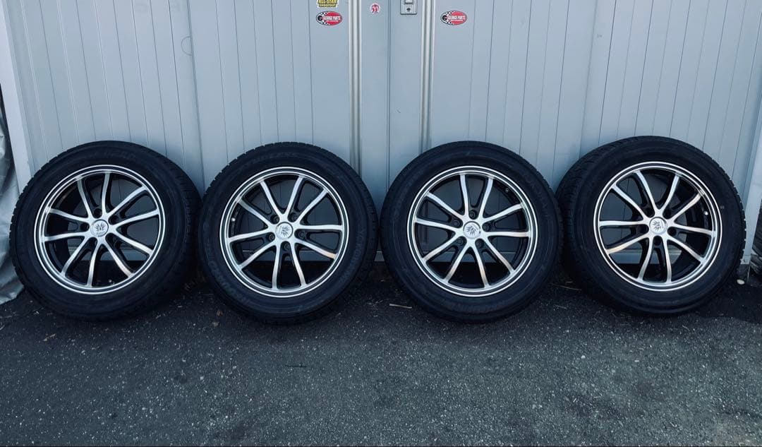 送料込み　225/55R17 スタッドレスタイヤ・ホイールセット 17インチ