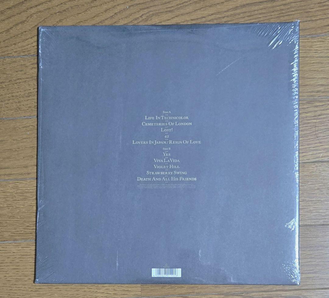 新品 オリジナル盤 Coldplay Viva La Vida レコード LP