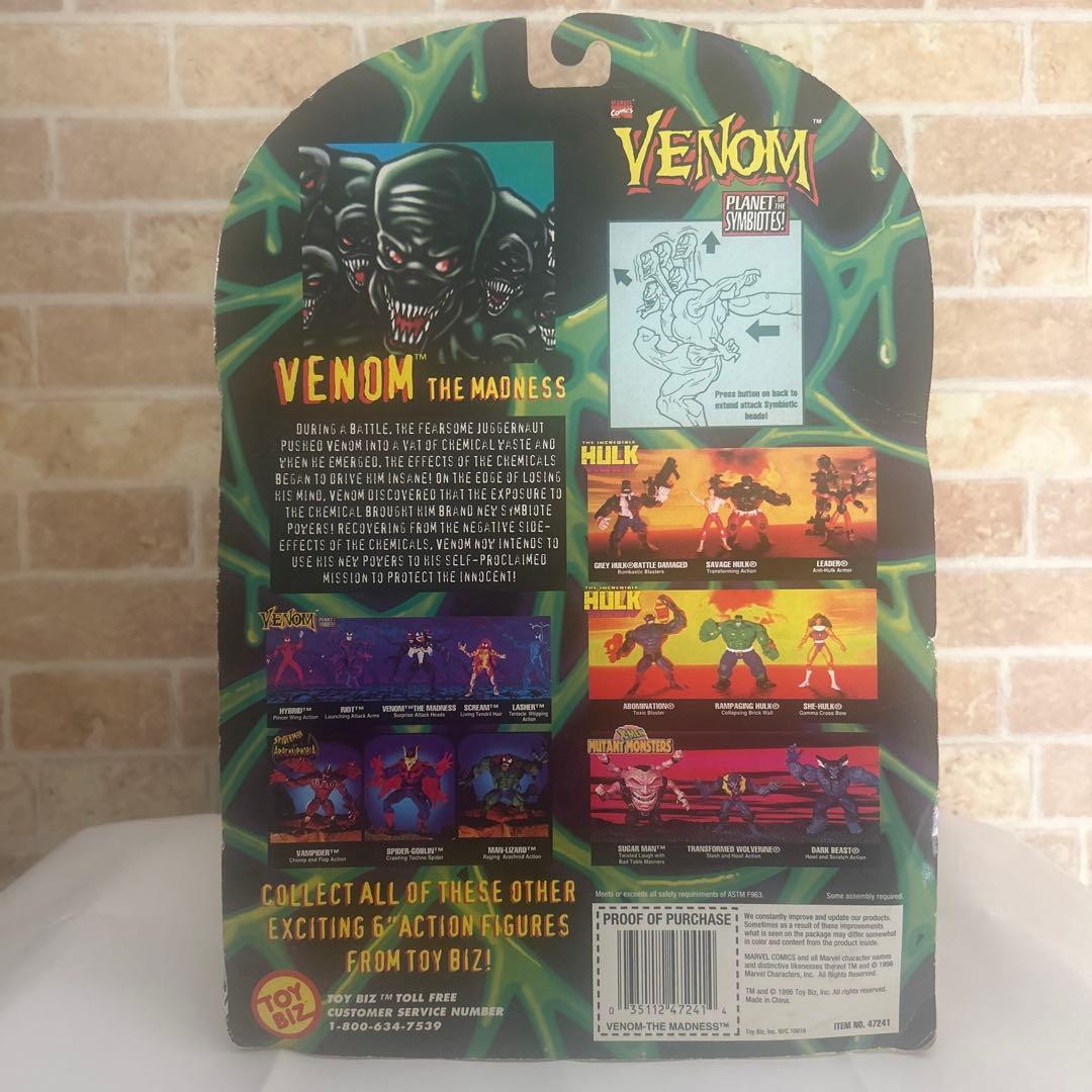 ※希少カラー toybiz VENOM The Madness フィギュア