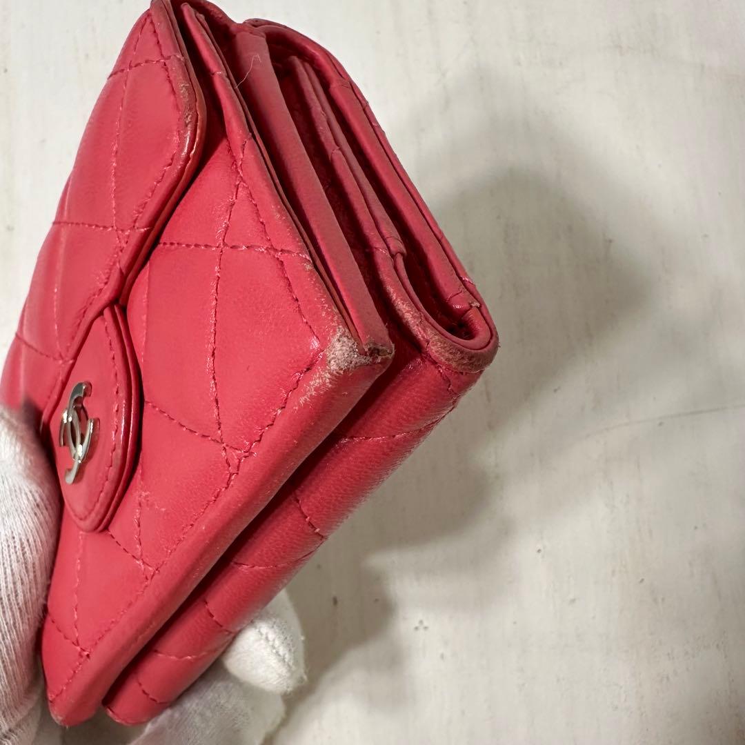 CHANEL シャネル マトラッセ クラシック スモール フラップ ウォレット