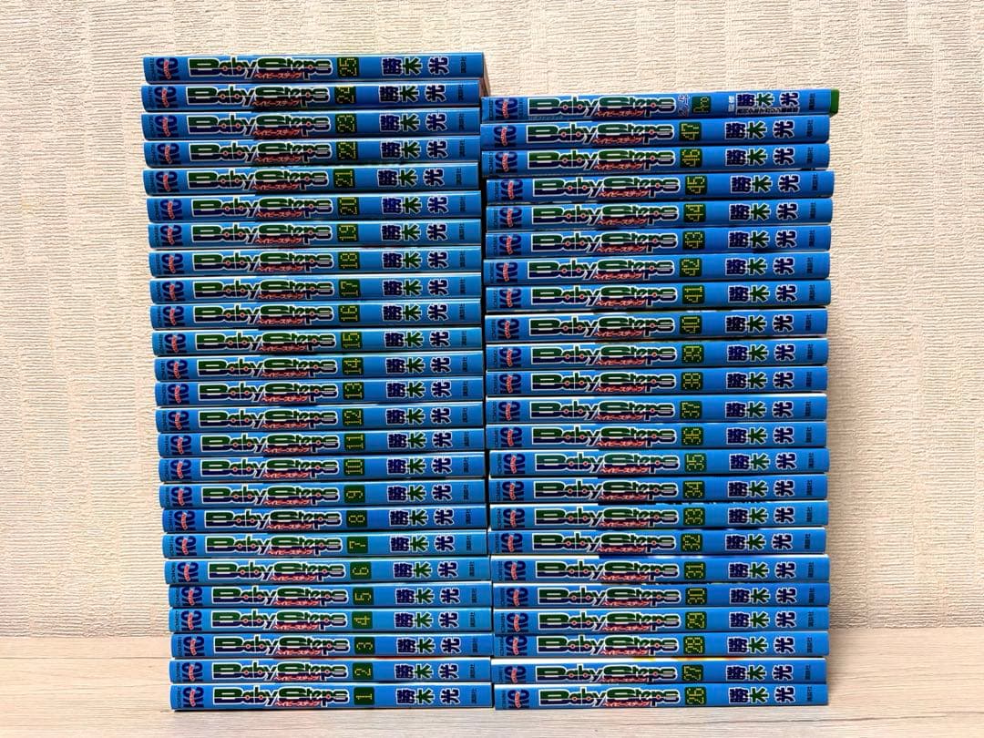 【完結】ベイビーステップ 1~47 全巻セット+公式ファンブック 勝木光