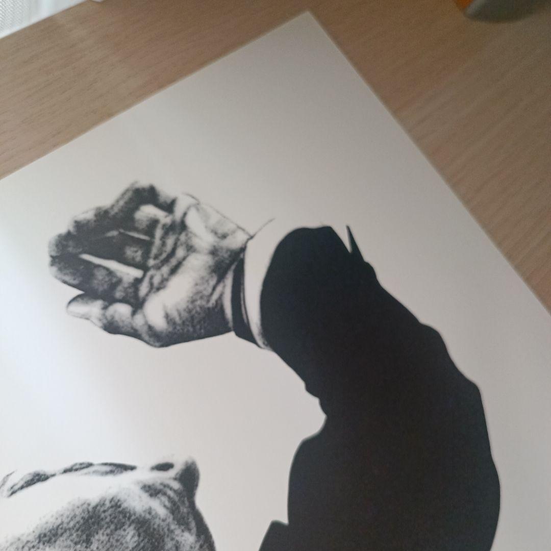 Robert Longo ロバート・ロンゴ 特大アートポスター 当時物 レア