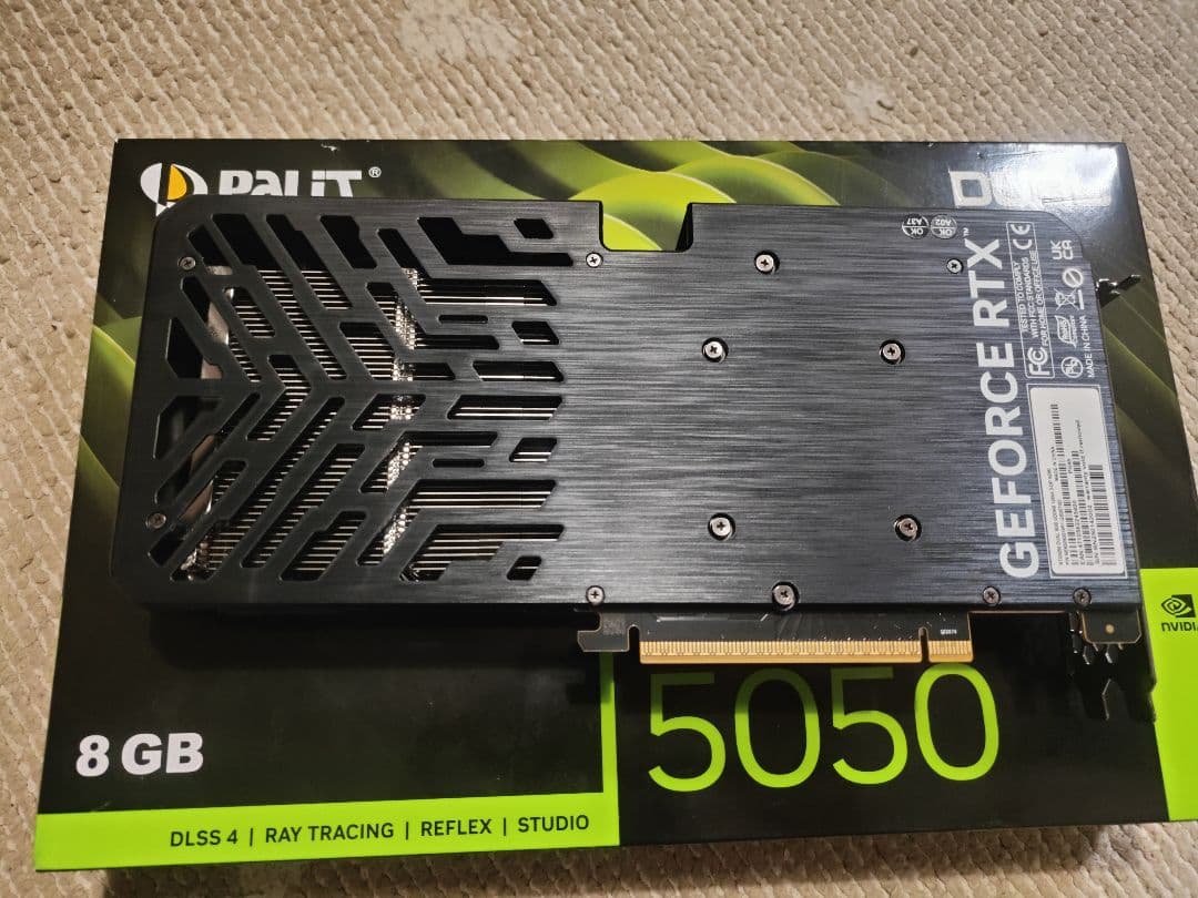 グラフィックボード・グラボ・ビデオカード PALIT GeForce RTX 5050 8GB Dual