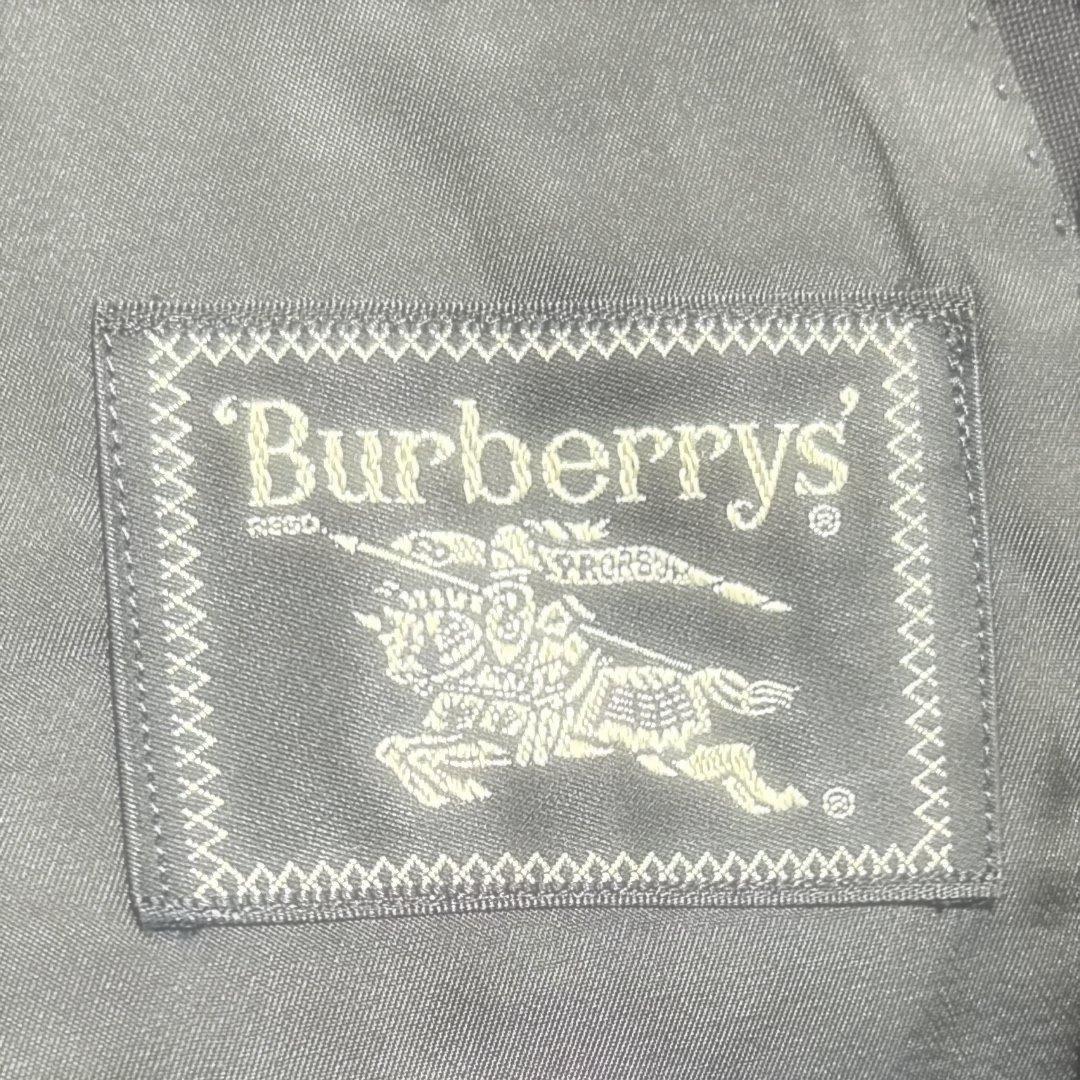 Burberrys バーバリー　紺ブレ 金ボタン ウール＆モヘア AB3