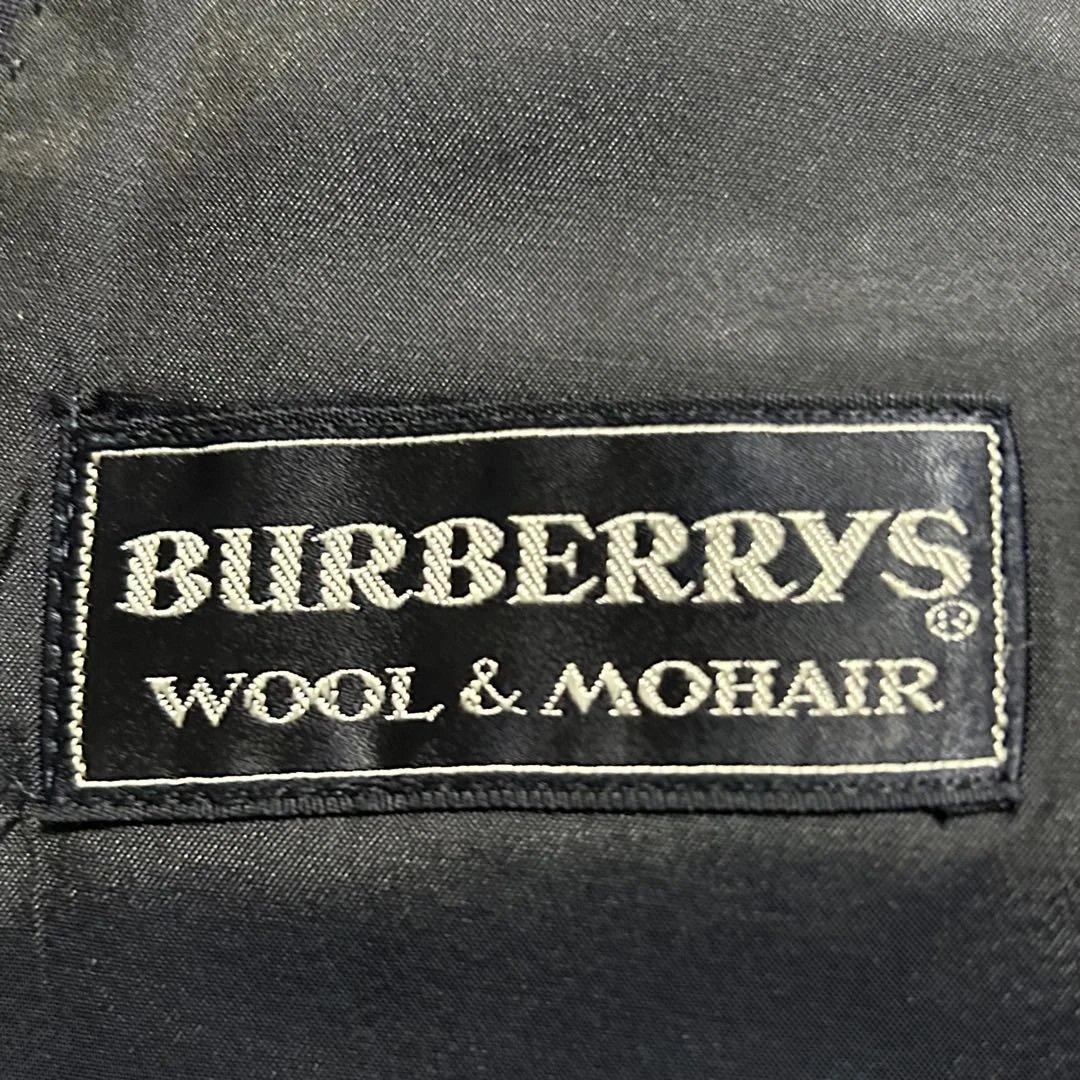 Burberrys バーバリー　紺ブレ 金ボタン ウール＆モヘア AB3