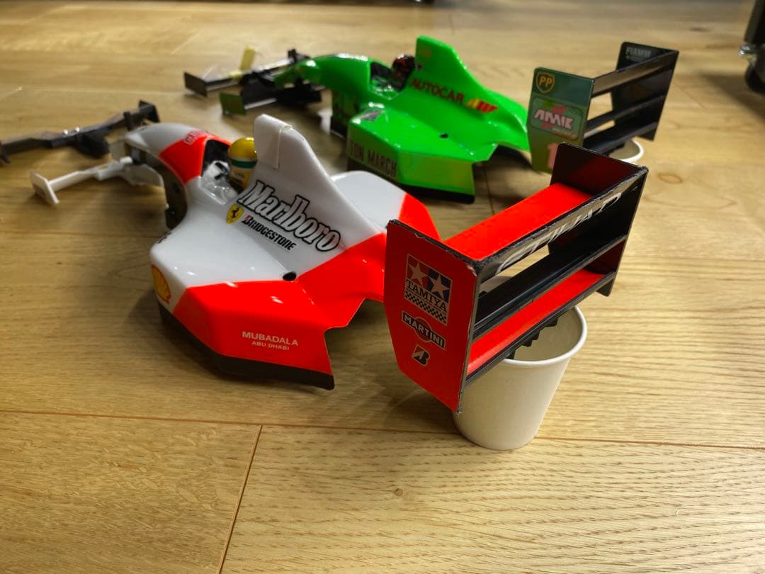 タミヤ　F103用　ボディ2セット　オマケでピッチングダンパー付