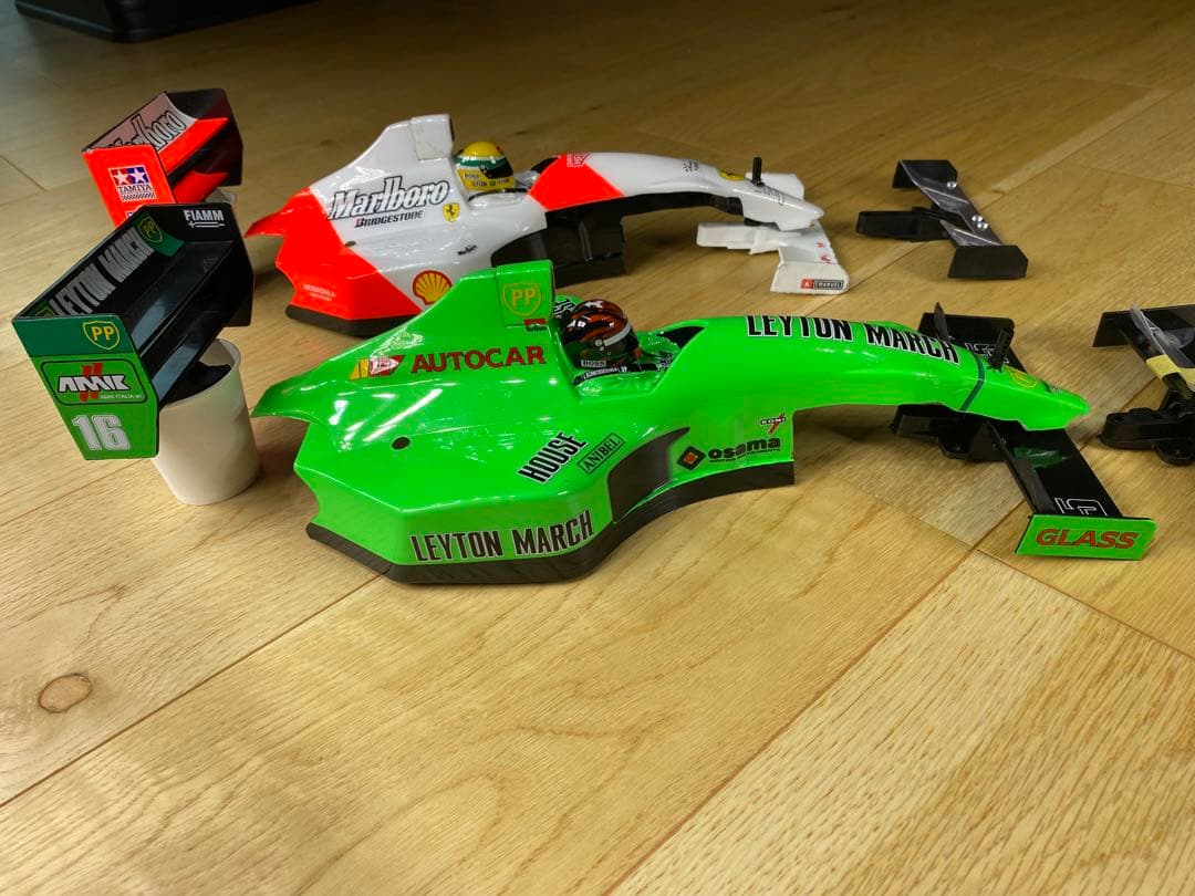 タミヤ　F103用　ボディ2セット　オマケでピッチングダンパー付