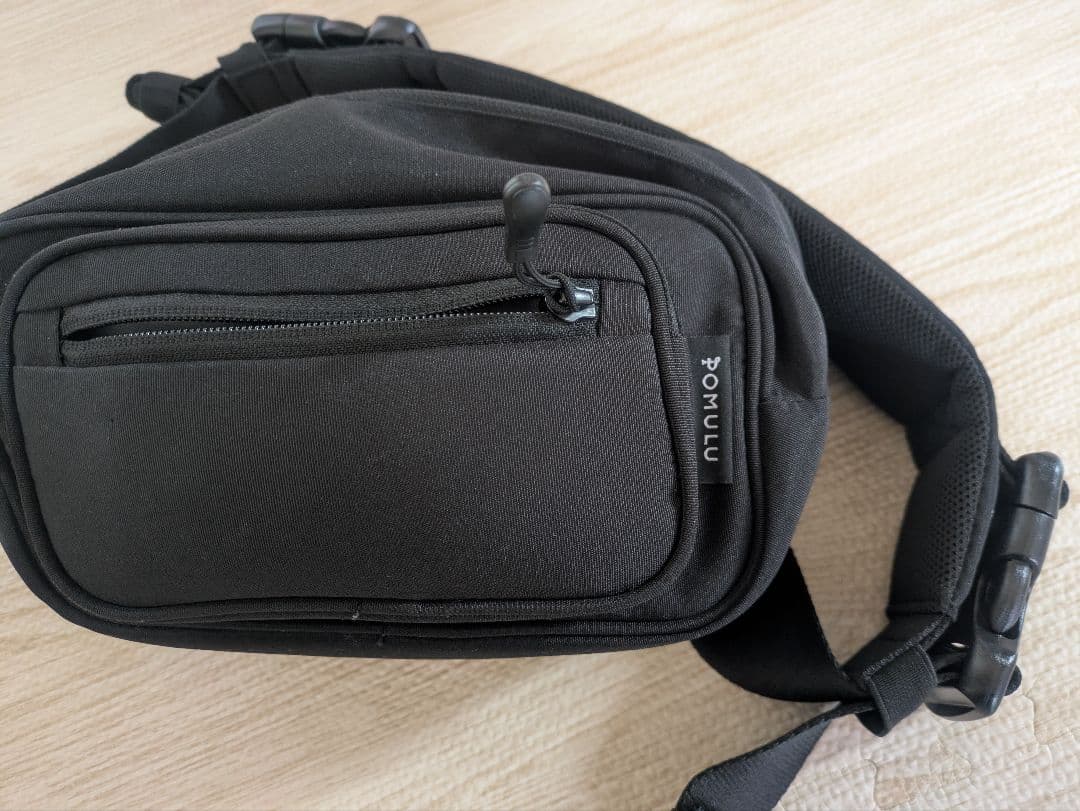 【美品】ポムル ブラック ヒップシート