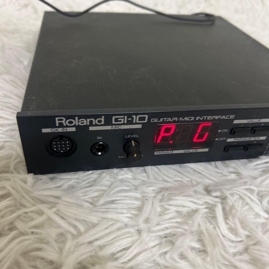Roland GI-10 ギターMIDIインターフェース　アダプター付き