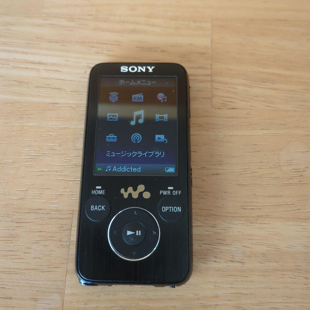 ウォークマンとスピーカー RDP-NWV20と録音ケーブルとストラップのセットす