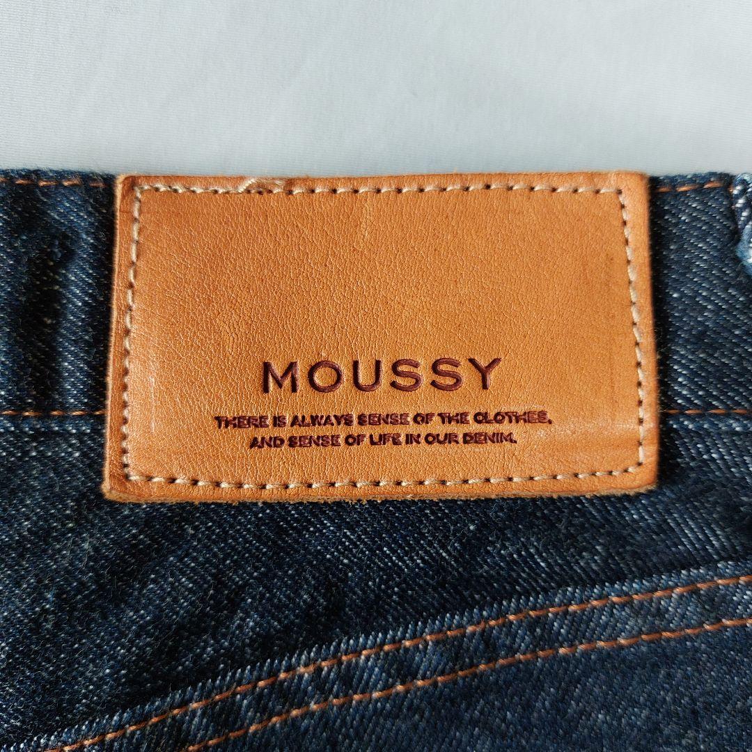 【美品】MOUSSY マウジー MVS FLARE ワンウォッシュ 23 日本製