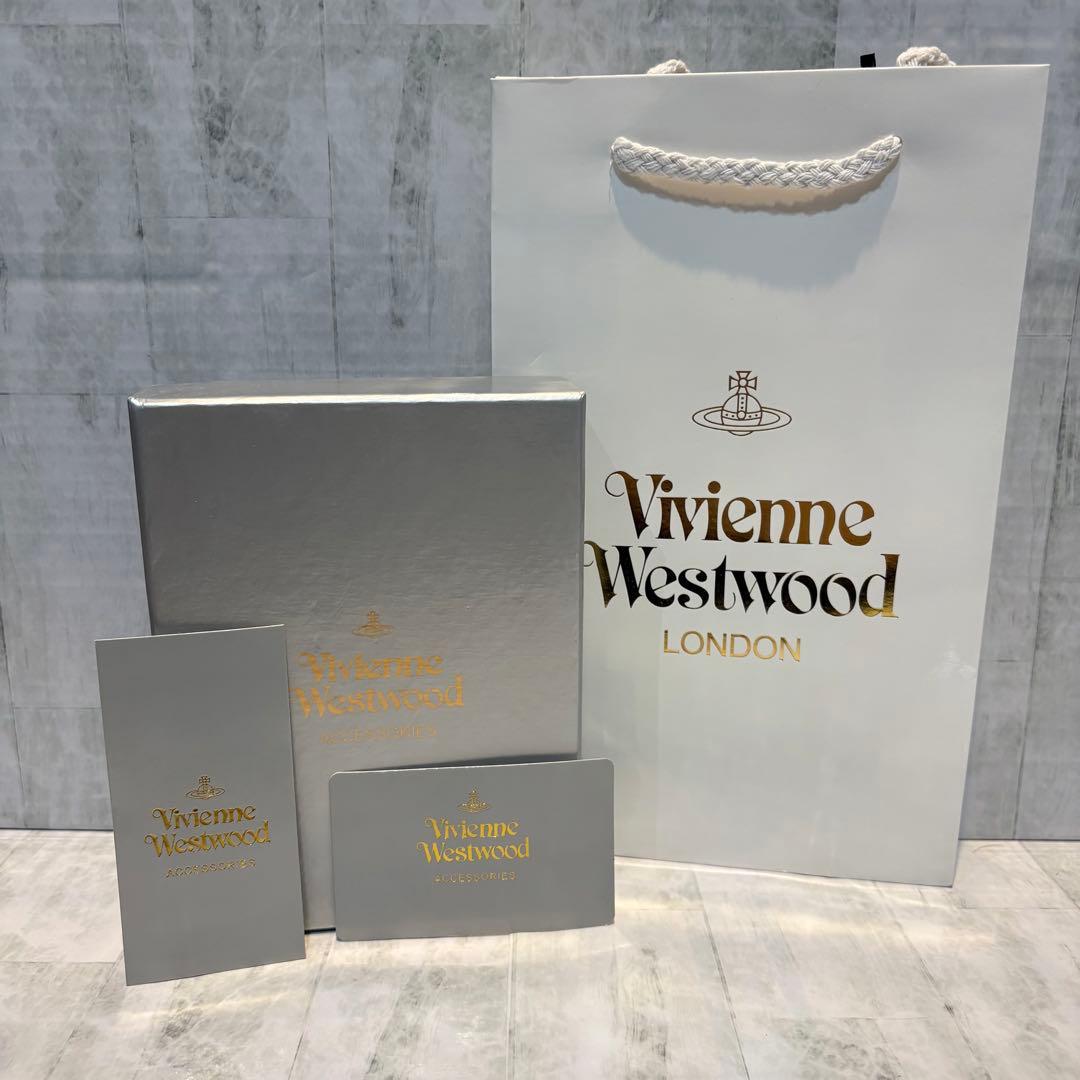 Vivienne Westwood 3つ折り財布 / エナメルブラック