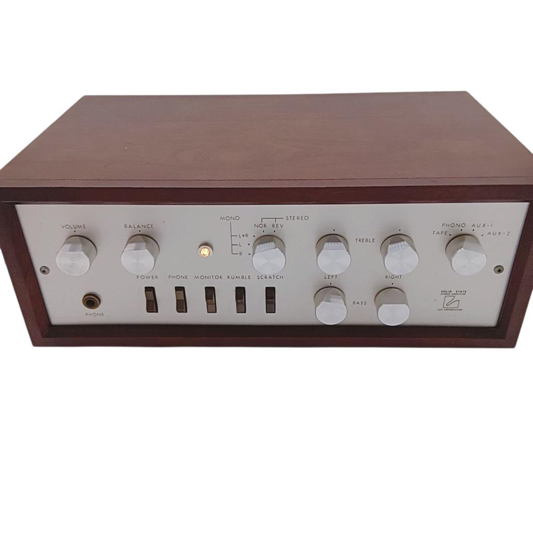 ヴィンテージ LUXMAN SQ77T プリメインアンプ 使用説明書 1960年