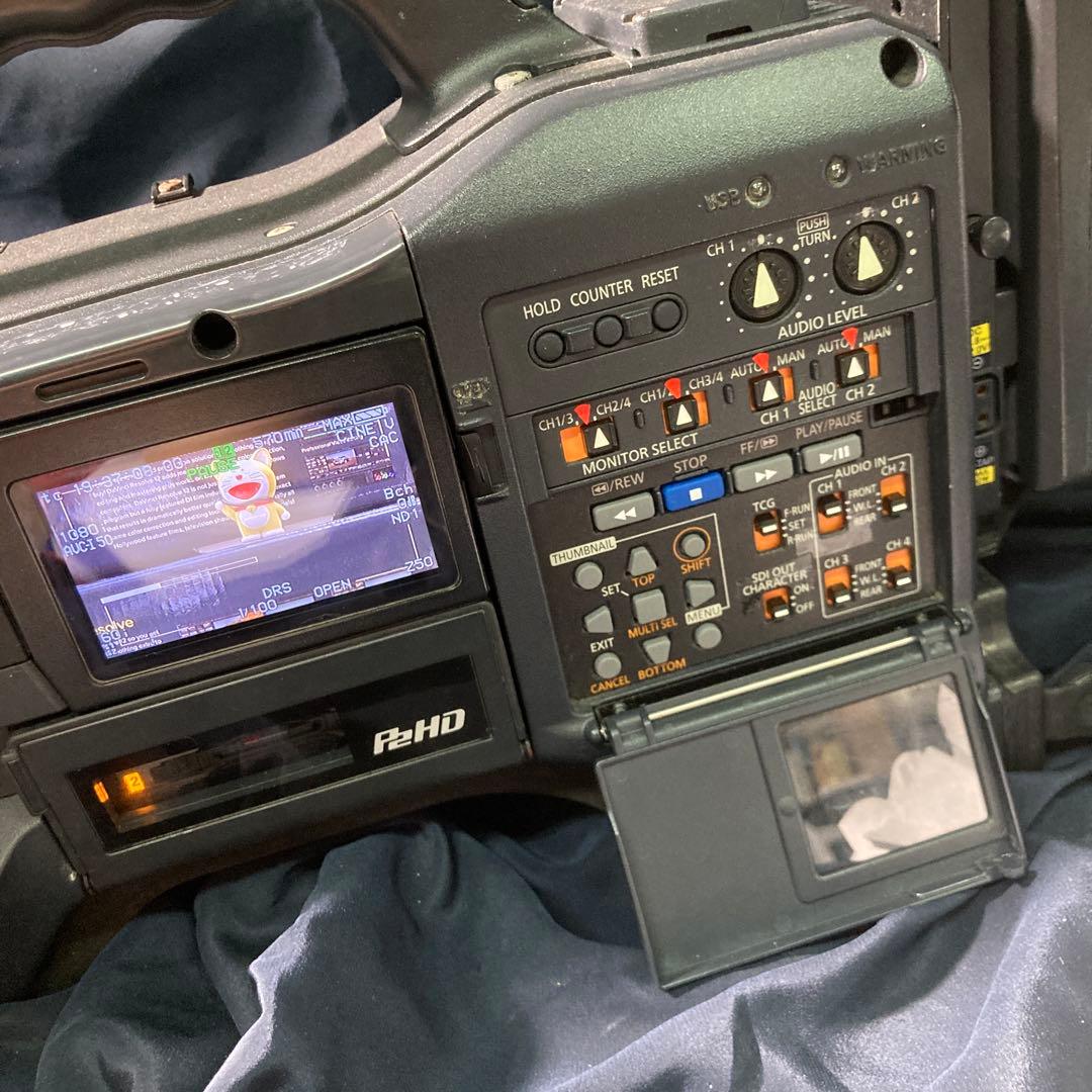 AG-HPX375 業務用ビデオカメラ 本体 レンズP2カードアダプター付き！