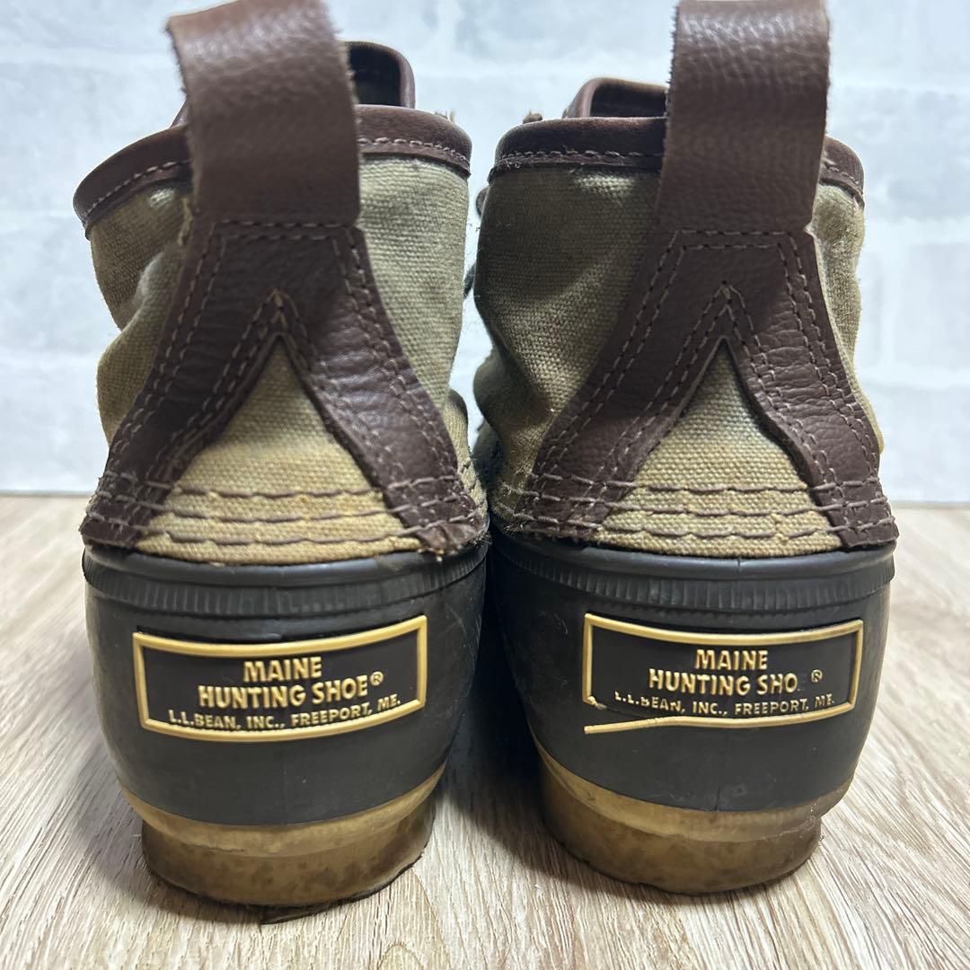 L.L.BEAN エルエルビーン ワックスキャンバスBEAN BOOTS 送料込