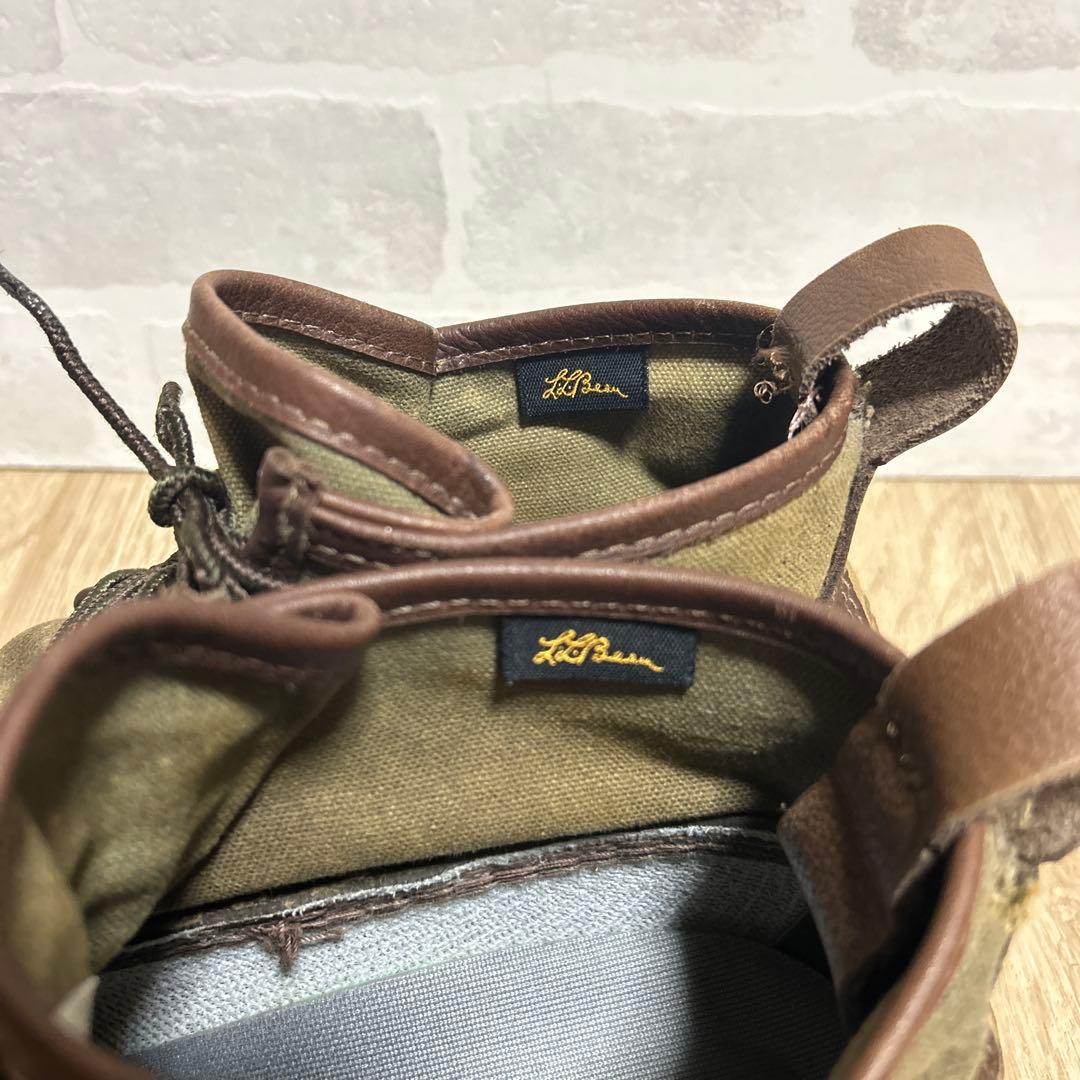 L.L.BEAN エルエルビーン ワックスキャンバスBEAN BOOTS 送料込