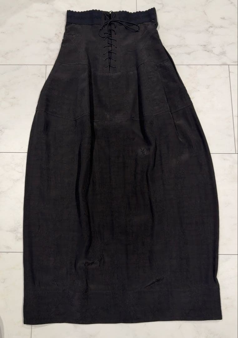 【新品未使用】FETICO ROSE JACQUARD MAXI SKIRT