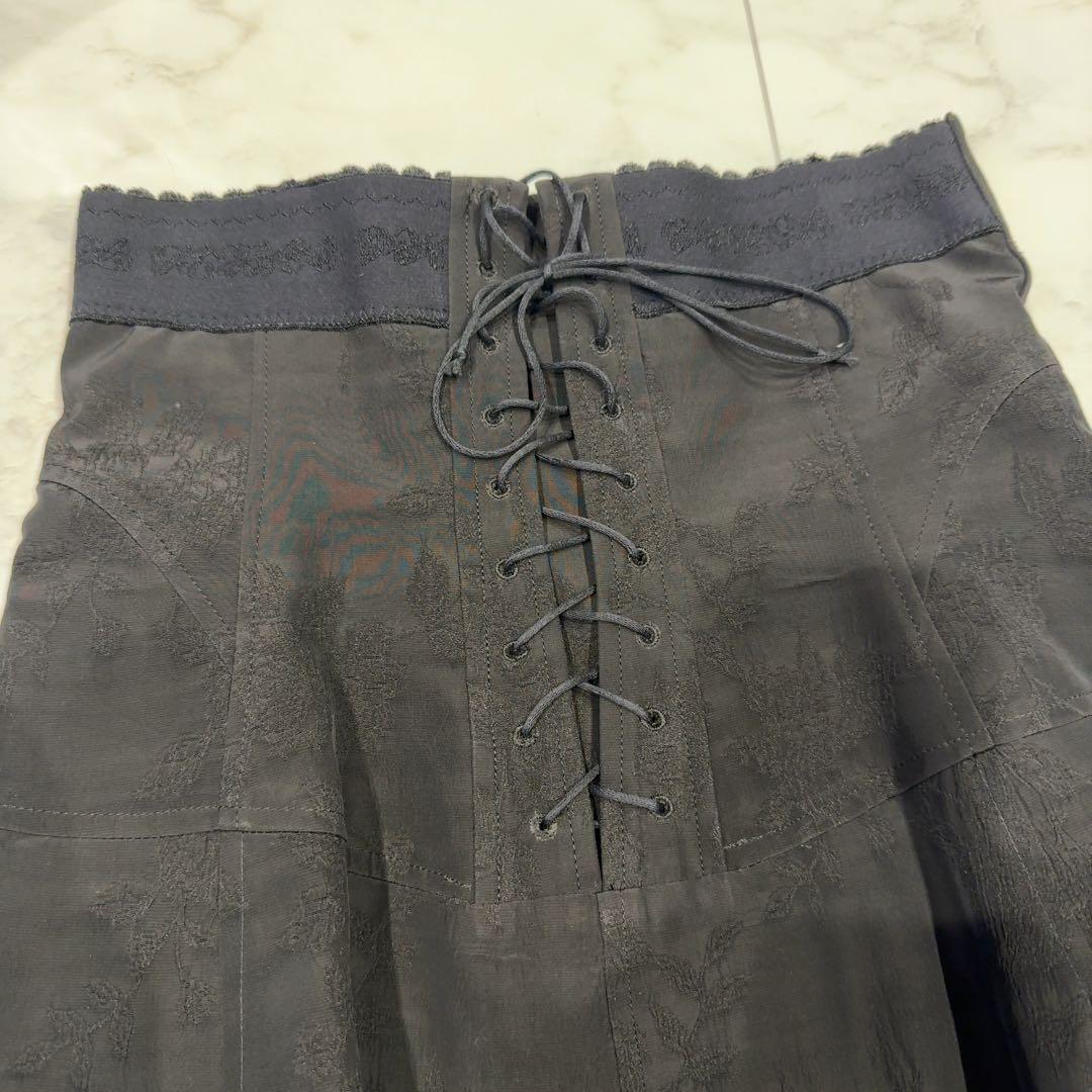 【新品未使用】FETICO ROSE JACQUARD MAXI SKIRT