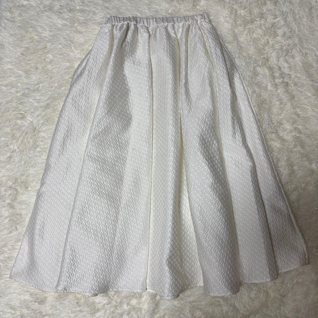未使用 アミカキッズ AMICA クチュールスカート ホワイト