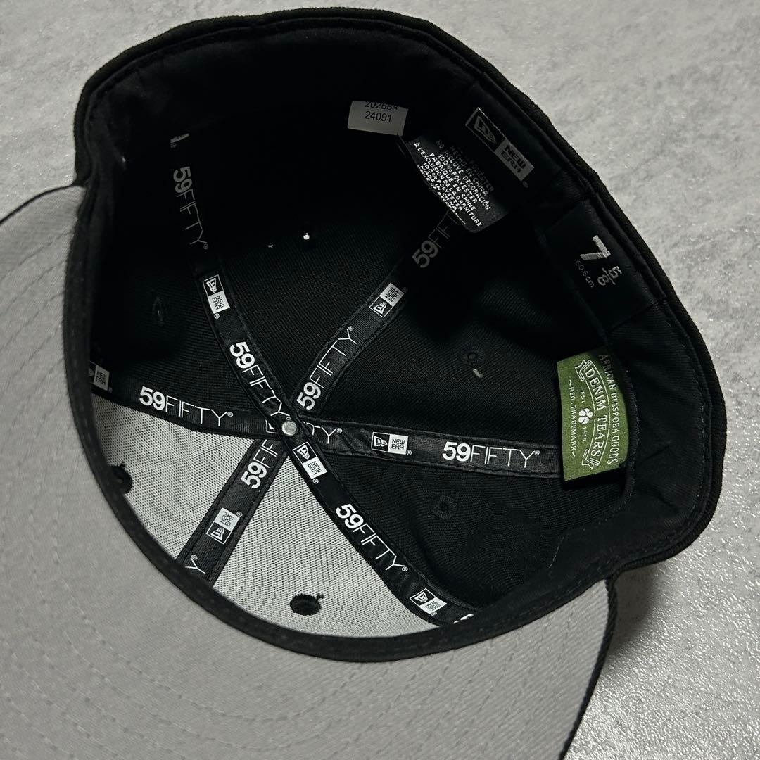 帽子 DenimTears Black Cherub NewEra Hat 7 5/8