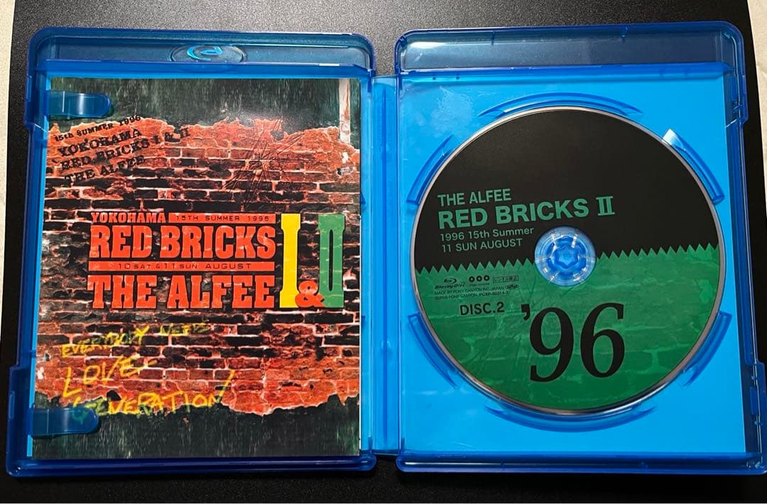 THE ALFEE YOKOHAMA RED BRICKS Ⅰ&Ⅱ Bluray