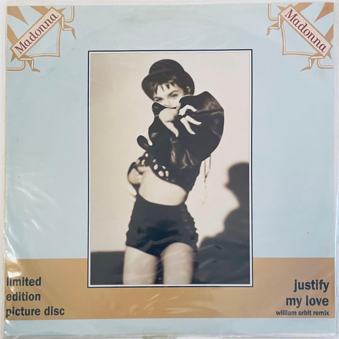 Madonna　Justify My Love　マドンナ　レコード　12”