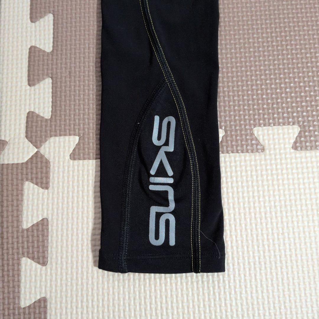 SKINS スキンズ　SERIES-3（裏起毛） メンズブラック タイツ S