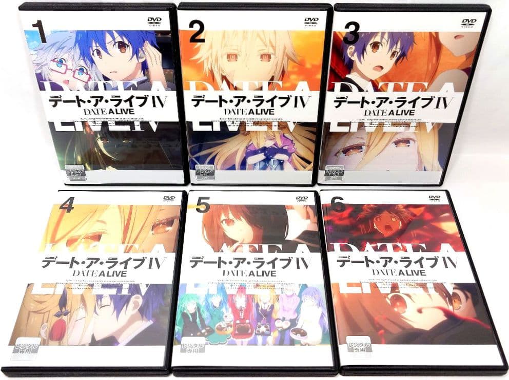 デート・ア・ライブ【Ⅰ/Ⅱ/Ⅲ/Ⅳ/劇場版/スピンオフ】DVD 全25巻