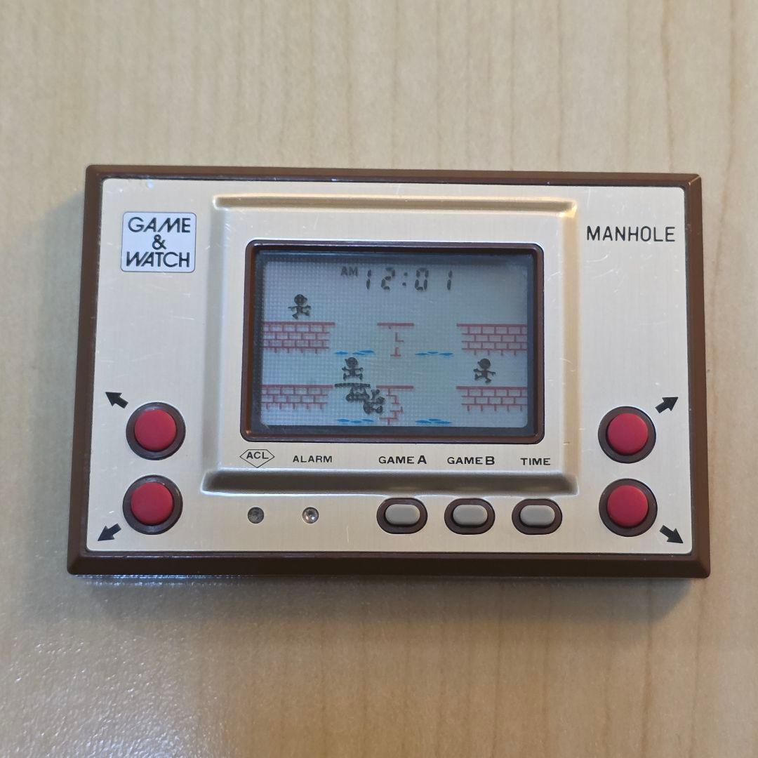 ゲーム&ウォッチ MANHOLEマンホール任天堂