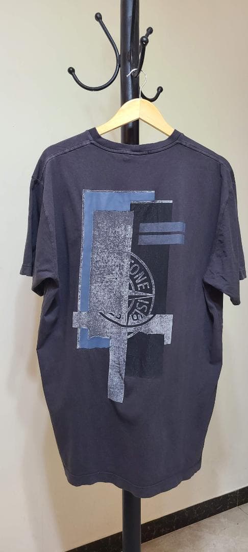 STONE  ストーンアイランド 半袖Tシャツ チャコール
