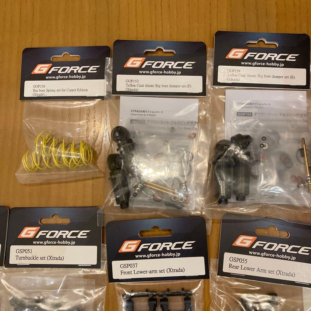 G-FORCE XTRADAキット、パーツ