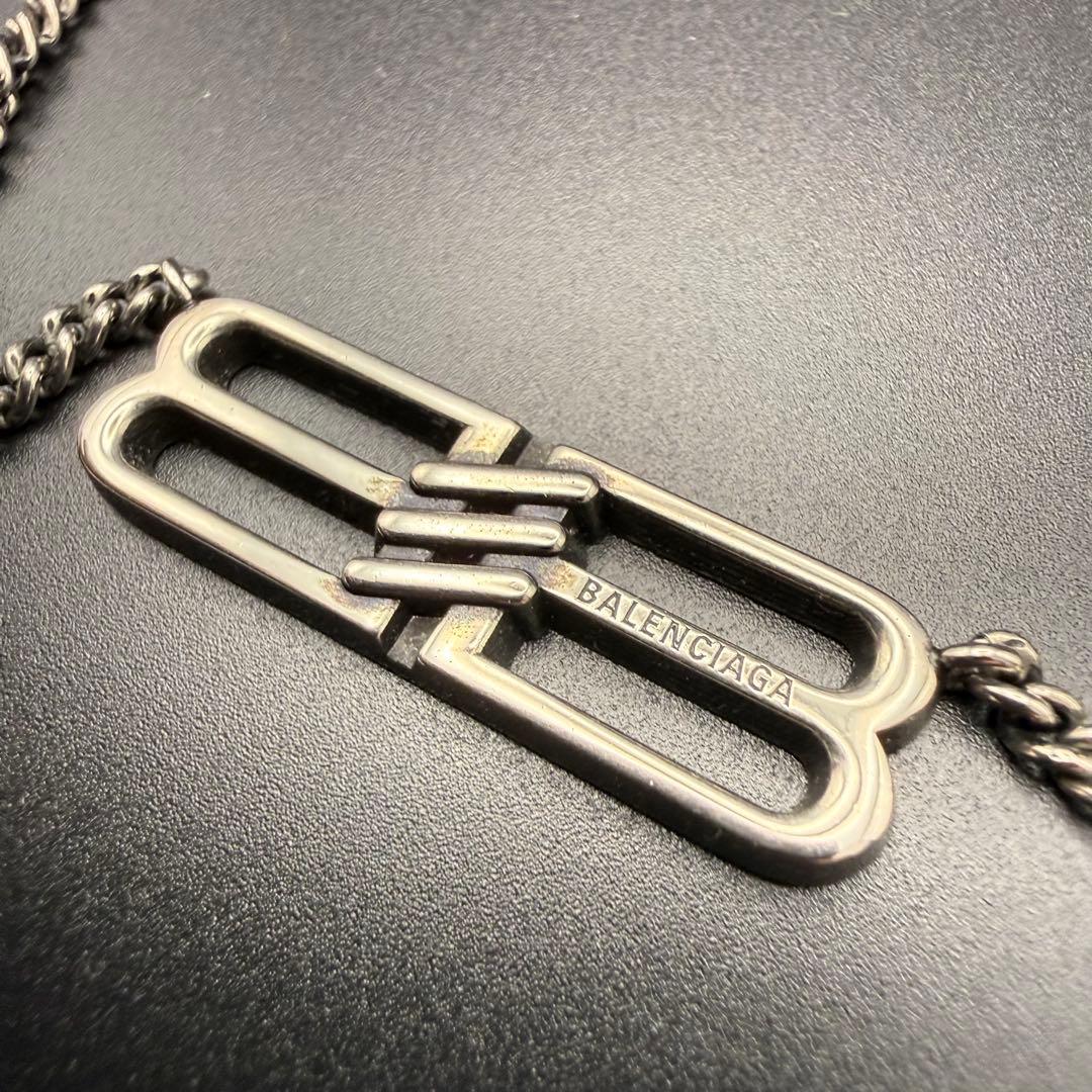 【美品】BALENCIAGA BB ICON ネックレス