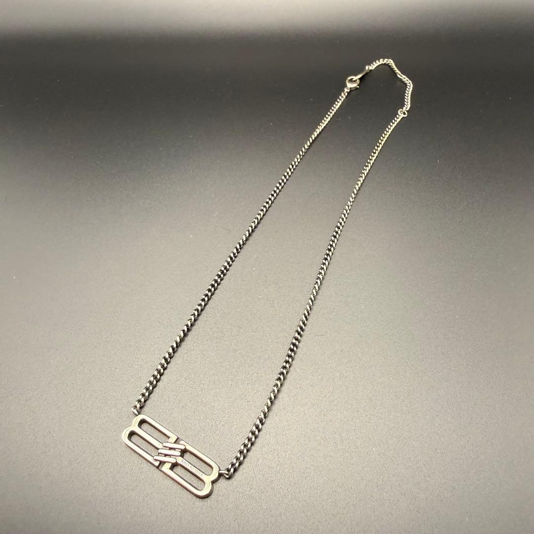 【美品】BALENCIAGA BB ICON ネックレス