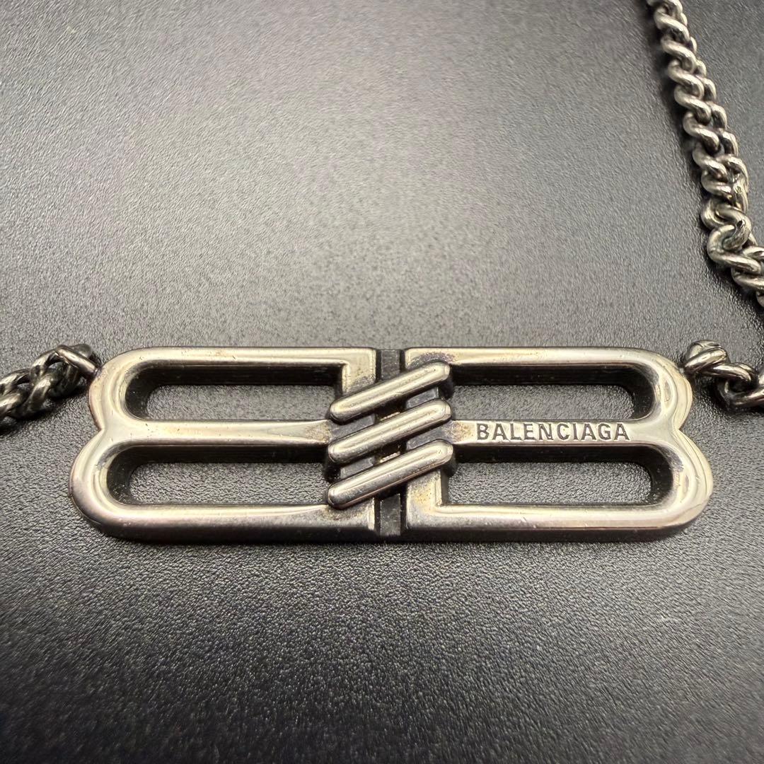 【美品】BALENCIAGA BB ICON ネックレス