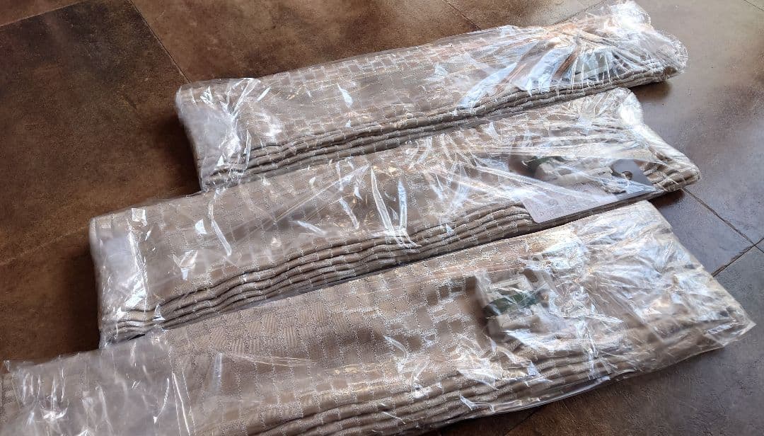 国内高級一流メーカー品　プレーンシェード3台セット！　遮光、現行、新品未使用！