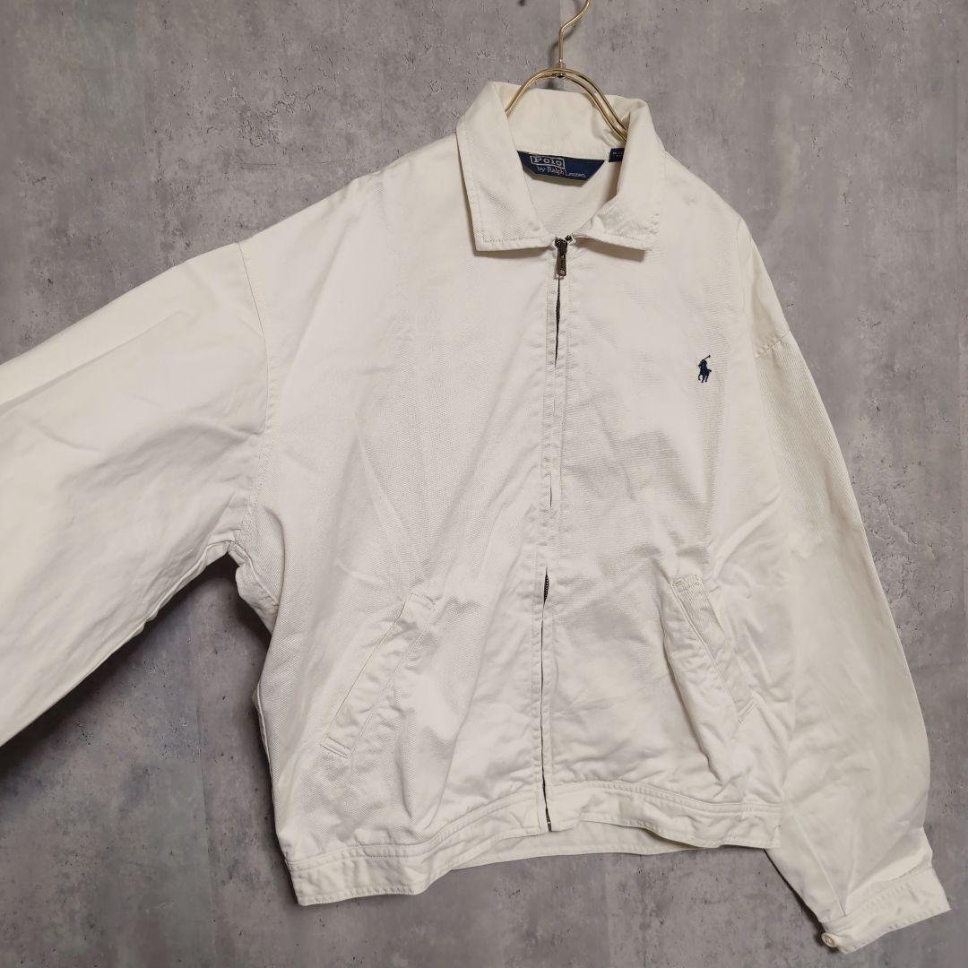 POLO by Ralph Lauren【M】スウィングトップ　ブルゾン　白