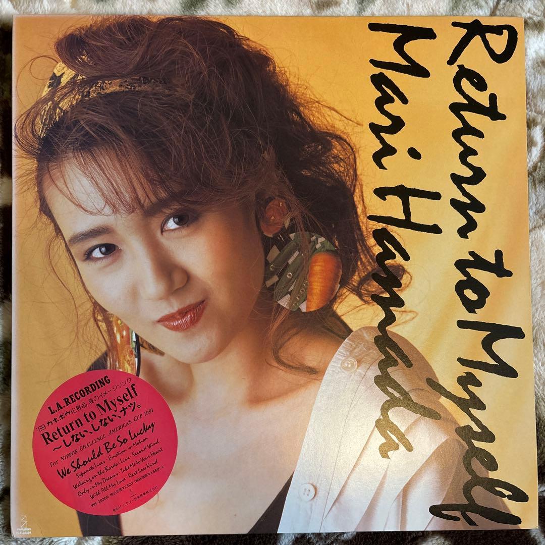 浜田麻里／Return to Myself／大槻啓之／増田隆宣／レコード／美盤