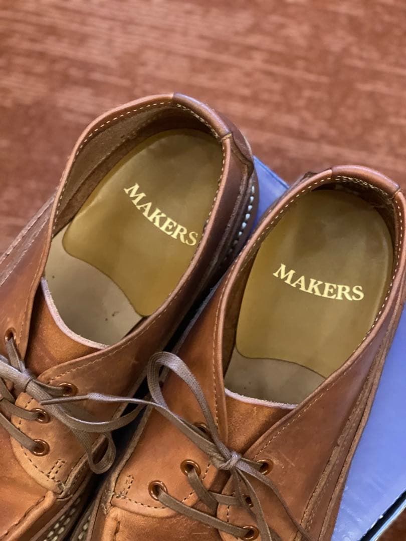 【美品】Makers Cray Dipped Work Hernes Tan
