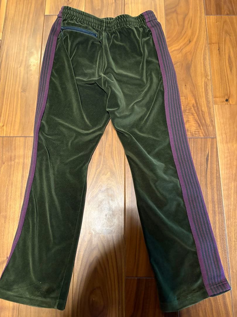 ニードルズ　NARROW TRACK PANT - C/PE VELOUR